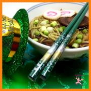 St-Patricks-Day-Japanese-matcha Noodles-NinjaBaker-RECIPE